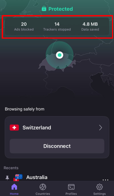 How to use NetShield on iOS 1