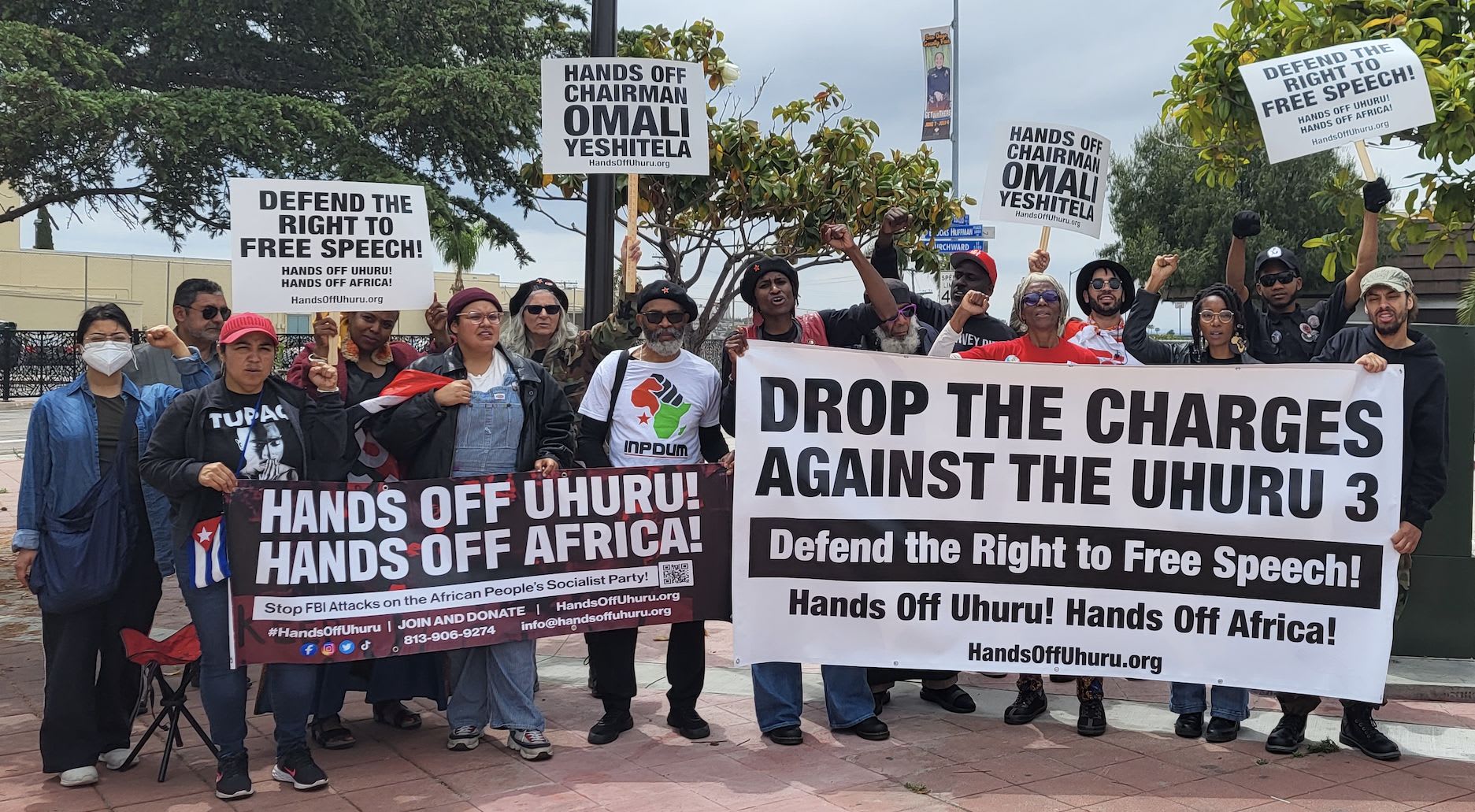 Hands Off Uhuru! Hands Off Africa! 