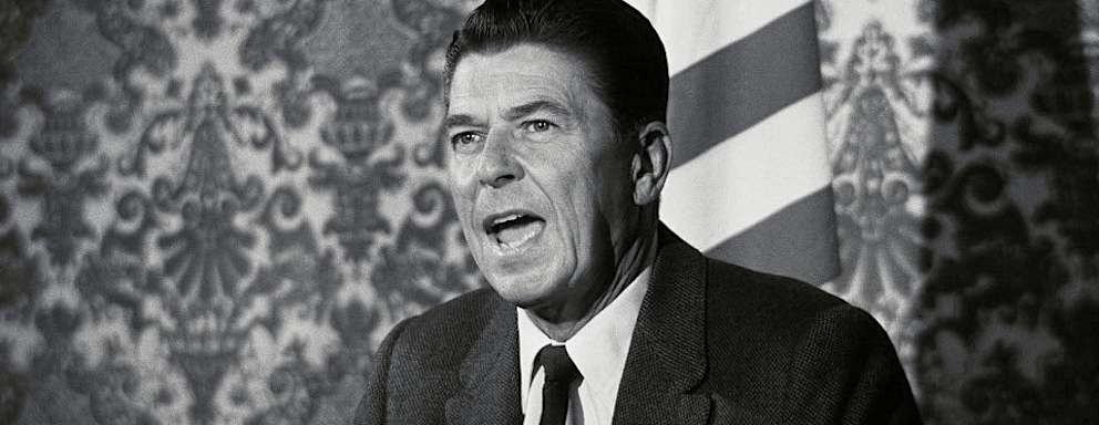 Governor-elect Ronald Reagan calling a special news conference to comment on student protests at the University of California, Berkeley campus.