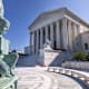 WASHINGTON, DC - SEPTEMBER 02: The U.S. Supreme Court is seen on September 02, 2021 in Washington, DC. The Supreme Court voted 5-4 not to stop a Texas law that prohibits most abortions after six weeks of pregnancy. (Photo by Kevin Dietsch/Getty Images)