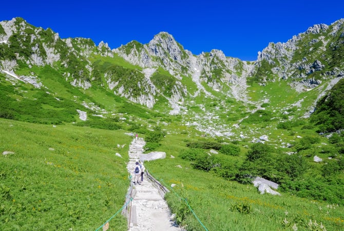Mt. Kiso-Komagatake, Senjojiki Cirque