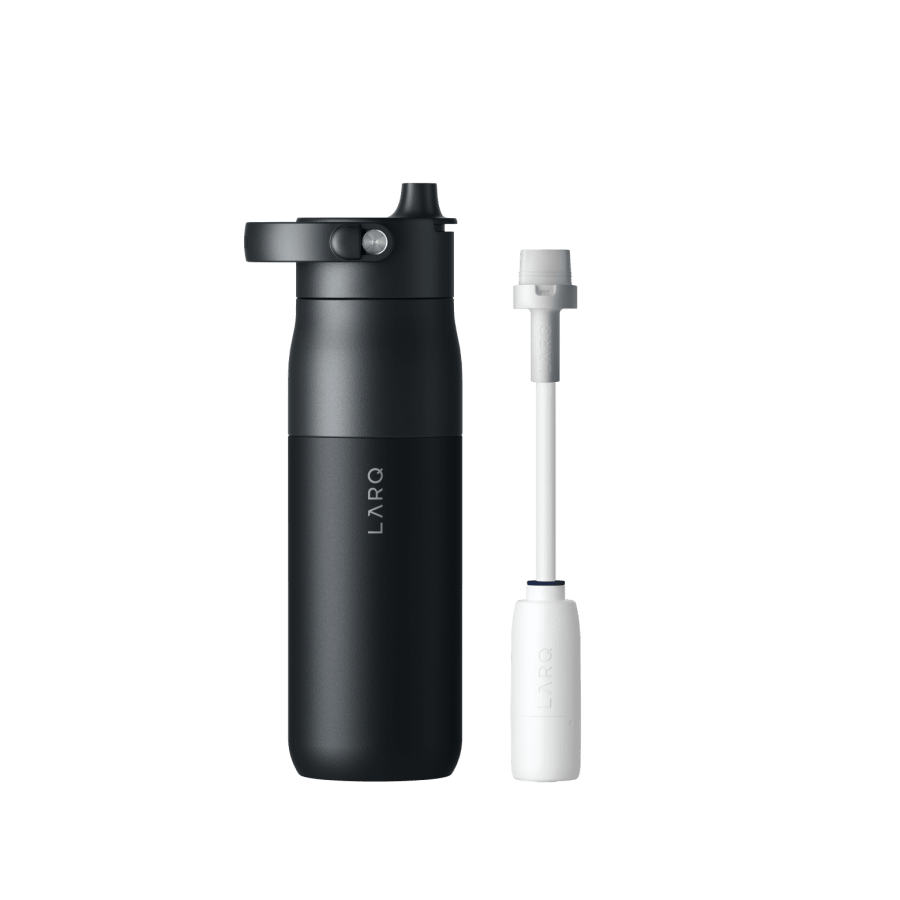 LARQ Bottle Filtered Swig Top Obsidian Black
