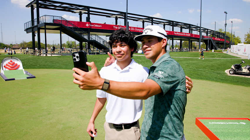 Isaiah Salinda meets Texas Children’s patient