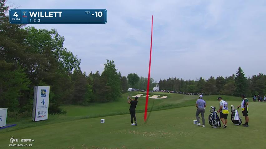Danny Willett makes birdie on No. 4 at RBC Canadian