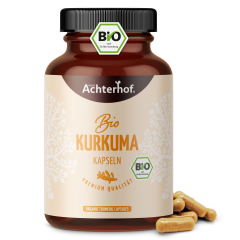Bio Kurkuma Kapseln (180 Kapseln)