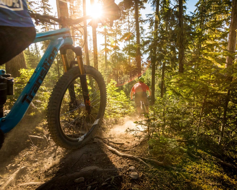 Spring Mountain Biking in Whistler